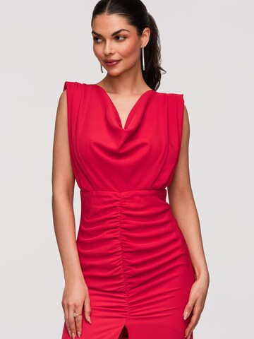 Ombre Avondjurk in Rood
