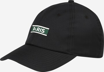 Jordan Cap 'Paris Saint-Germain' in Black: front