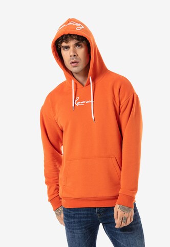 Redbridge Sweatshirt 'Mansfield' in Oranje: voorkant