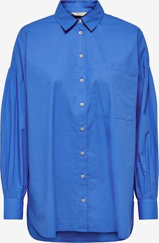 Camicia da donna 'Katy' di ONLY in blu: frontale