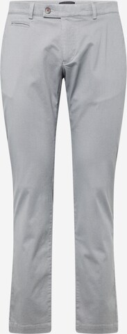 bugatti - Slimfit Pantalón chino en gris: frente