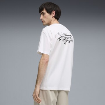 PUMA Shirt 'Slogan' in White