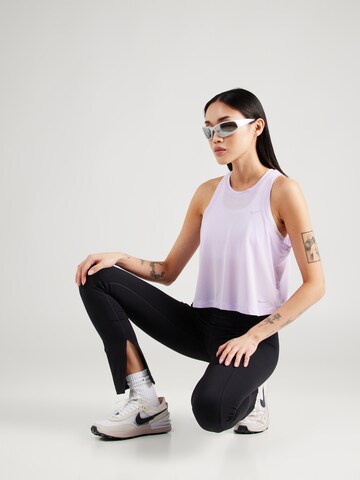 NIKE Спортивный топ 'One Classic' в Лиловый