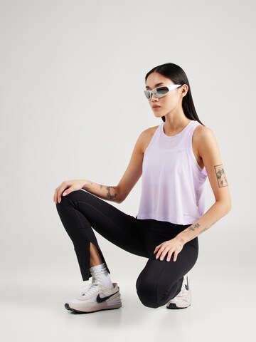 NIKE Sportovní top 'One Classic' – fialová