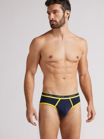 IUMAN Intimissimi Uomo Slip in Blau: Vorderseite