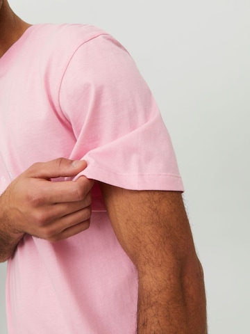 JACK & JONES Regular Fit T-Shirt 'Copenhagen' in Pink