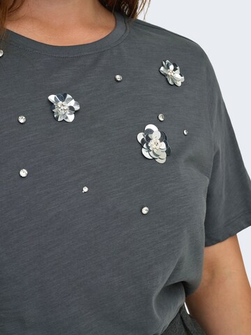 ONLY Carmakoma Μπλουζάκι 'CARKITA' σε γκρι