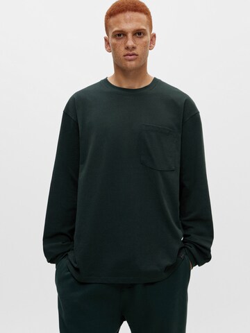 Pull&Bear Shirt in Groen: voorkant