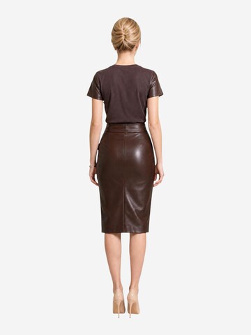 Maglietta 'XW002812 AF10356' di ARMANI EXCHANGE in marrone