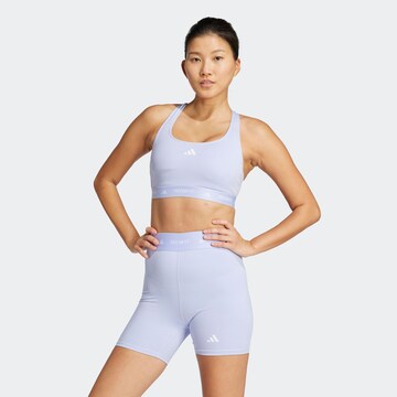 ADIDAS PERFORMANCE Bralette Sports bra in Purple: front