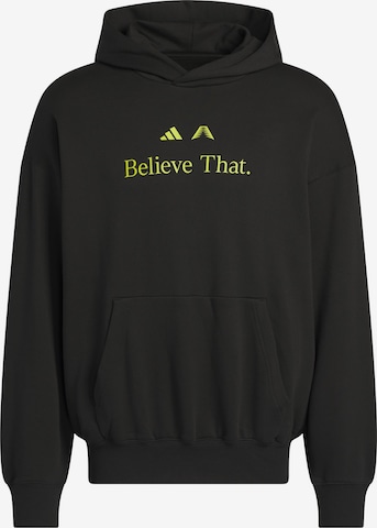 Sweat-shirt 'Anthony Edwards Believe That' ADIDAS ORIGINALS en noir : devant