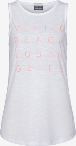 VENICE BEACH Top w kolorze biały: przód