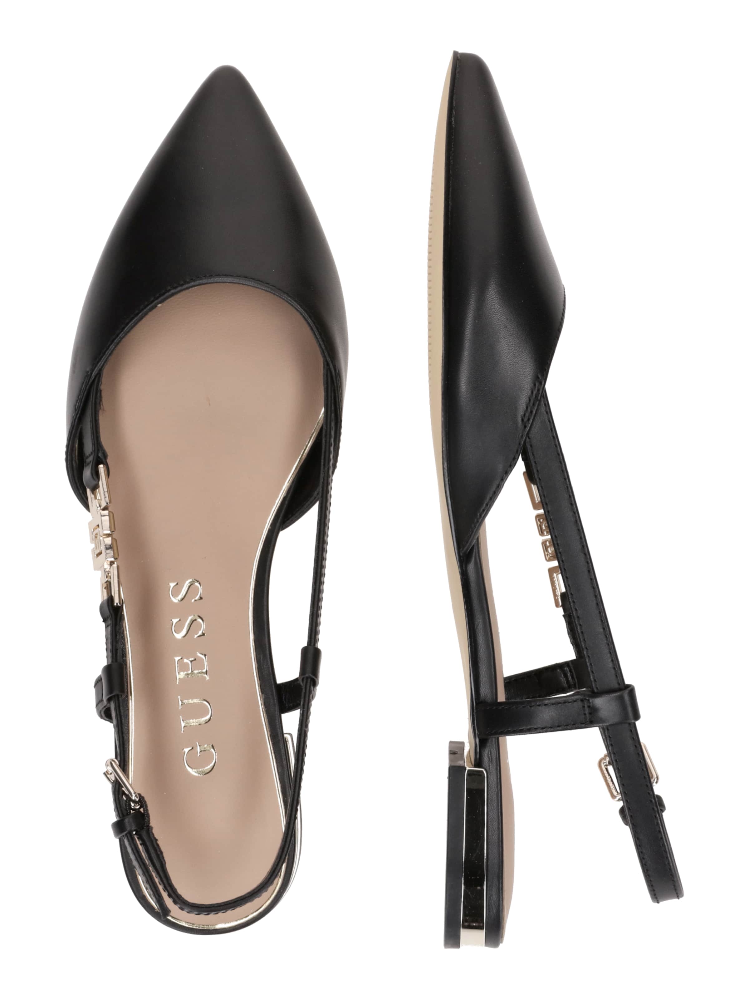 GUESS Ballet Flats 'Franie' in Black