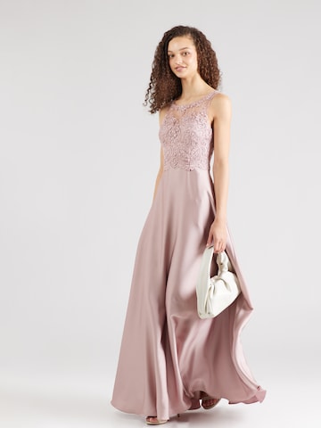 Laona Evening Dress in Pink: front