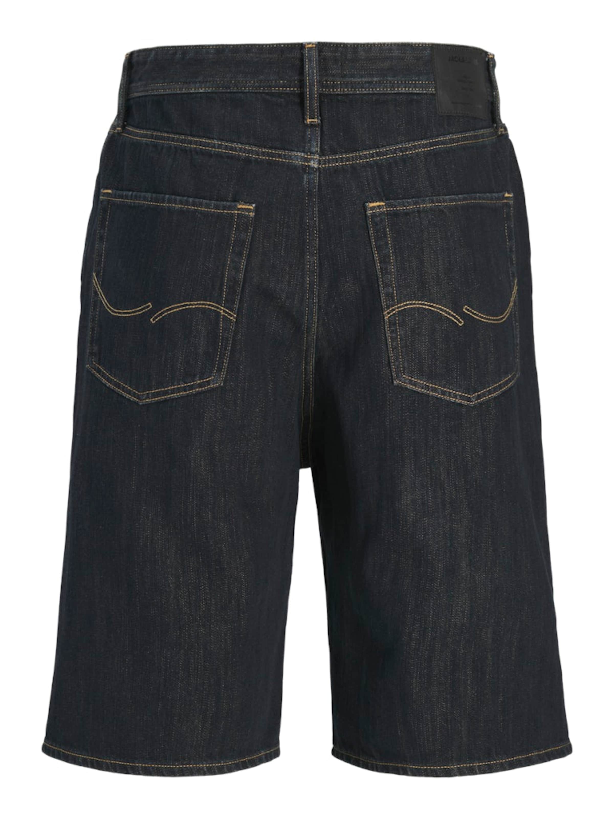 JACK & JONES Voľný strih Džínsy 'JJIron JJOriginal' - Modrá