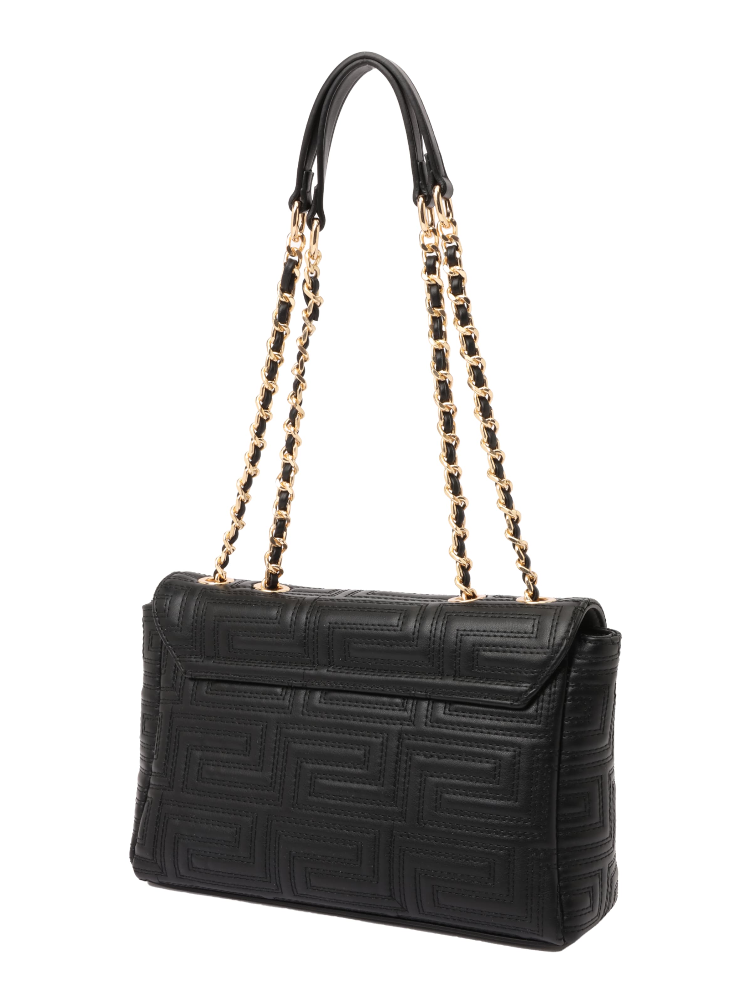 19V69 ITALIA Shoulder Bag 'Gaia Ornmt' in Black: side
