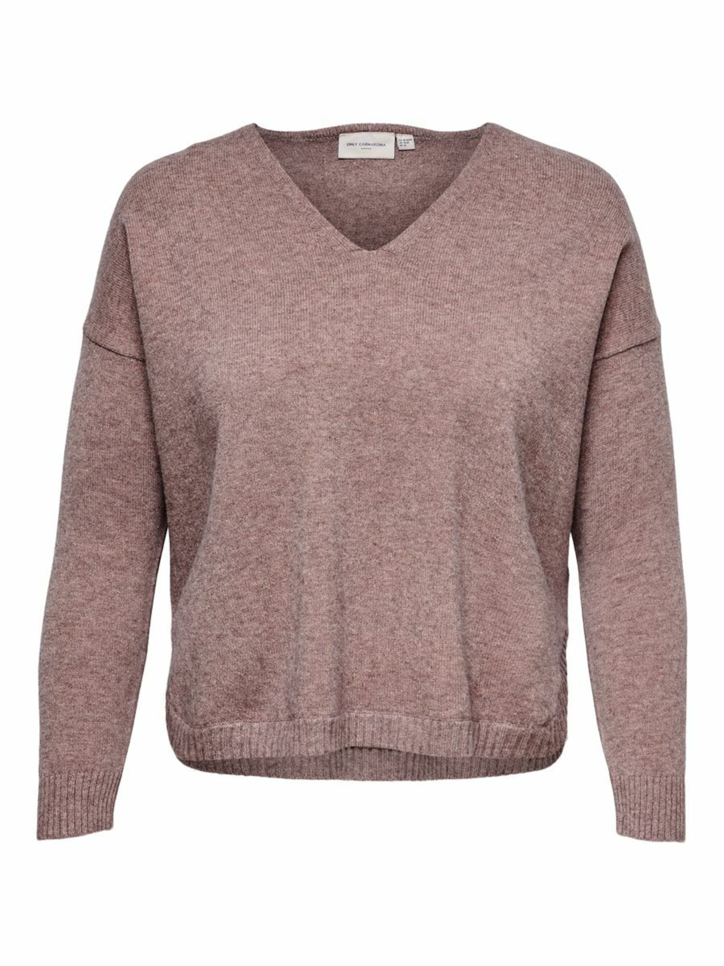 Frauen Pullover & Strick ONLY Carmakoma Pullover 'Margareta' in Pinkmeliert - JR42431 Frauen Pullover & Strick ONLY Carmakoma Pullover 'Margareta' in Pinkmeliert - JR42431