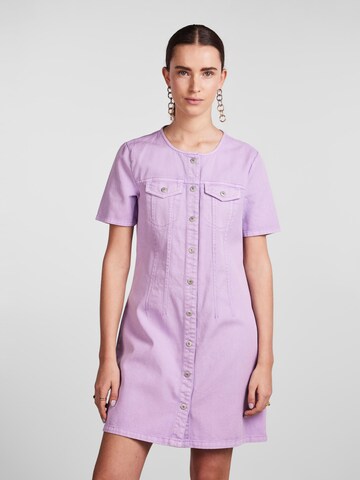 PIECES Summer Dress 'Tara' in Purple: front