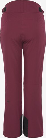Maier Sports Regular Outdoor Pants in Red