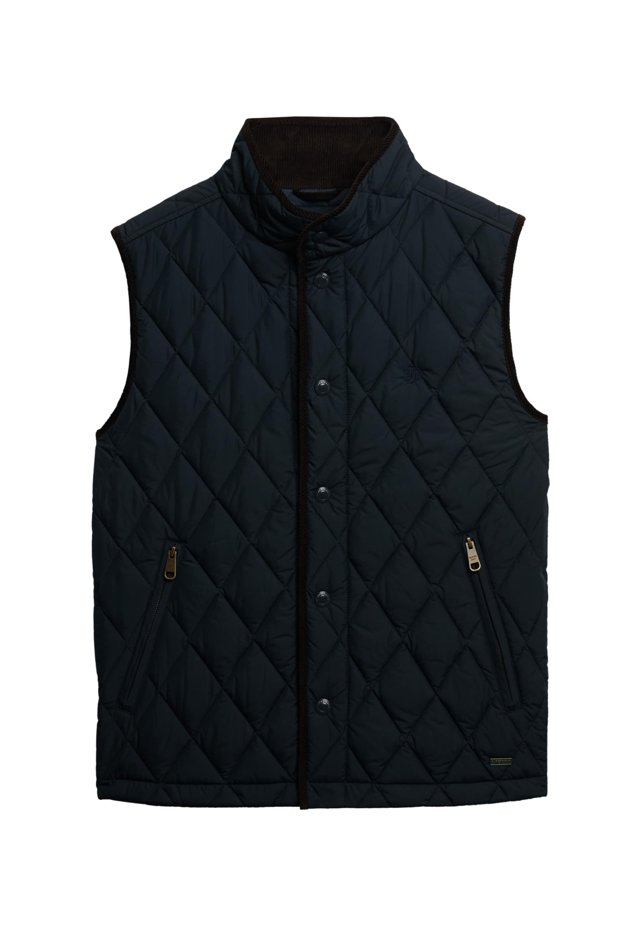 Superdry & Co Vest 'Estate' in Blue: front
