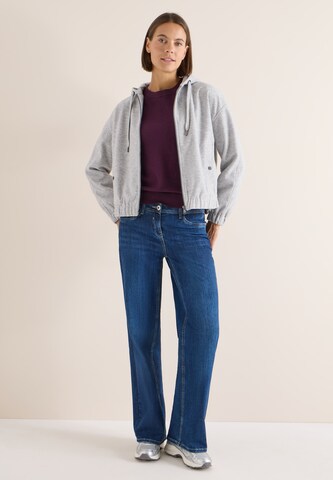 CECIL Sweatjacke in Grau