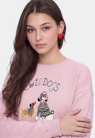 MYMO - Sudadera en rosa