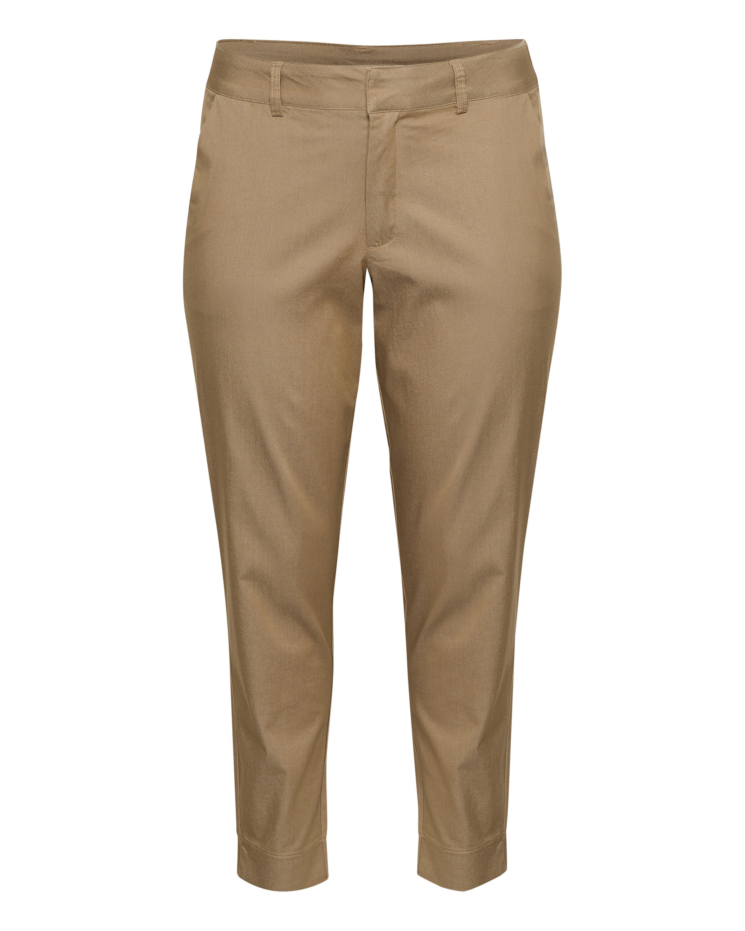 KAFFE CURVE Slimfit Chino &#x27;Leana&#x27; in Beige