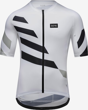 GORE WEAR Jersey 'Spirit Signal Chaos' in White: front
