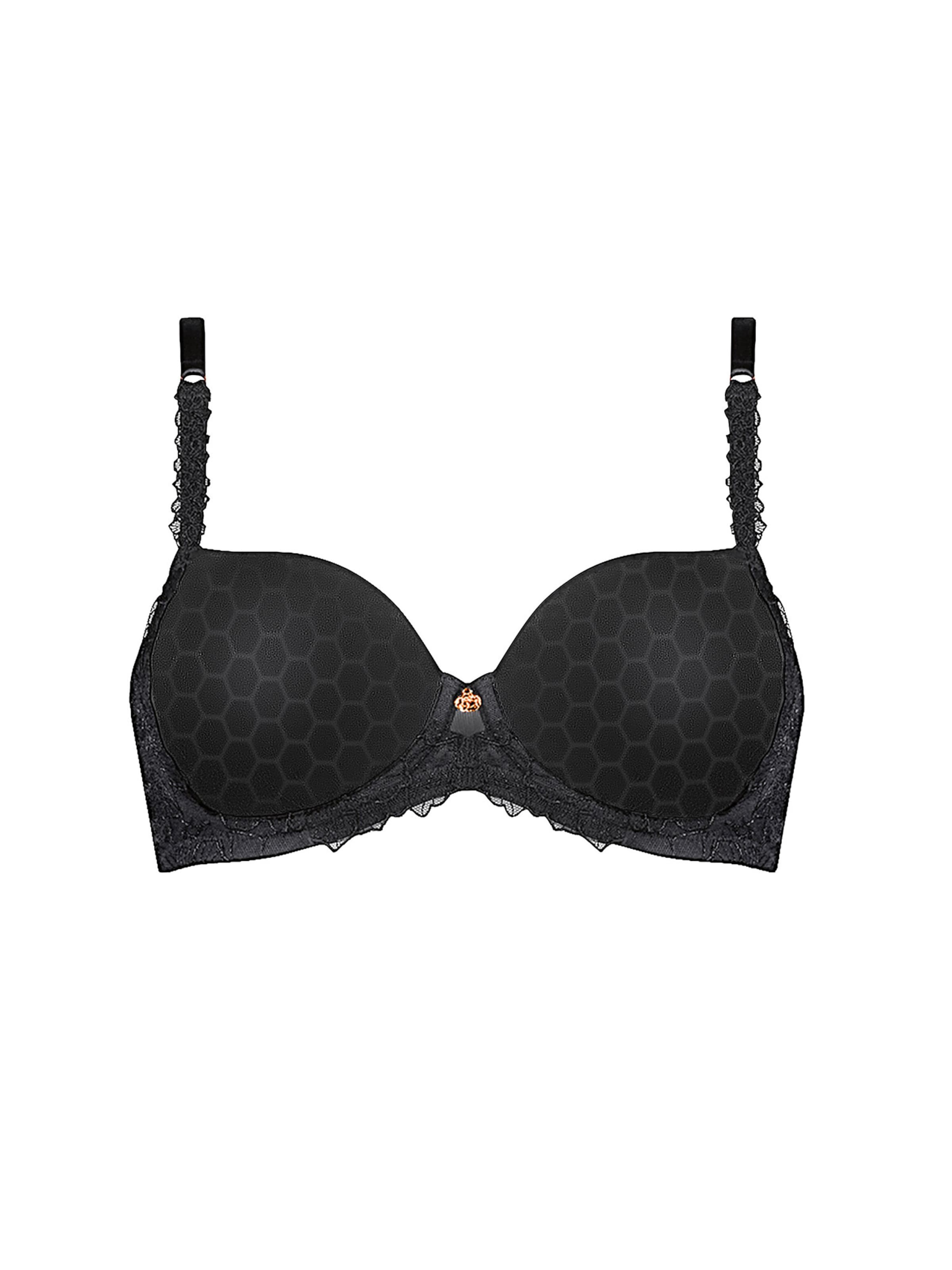 TRIUMPH Bügel-BH ' Azalea Florale ' in Schwarz: Vorderseite