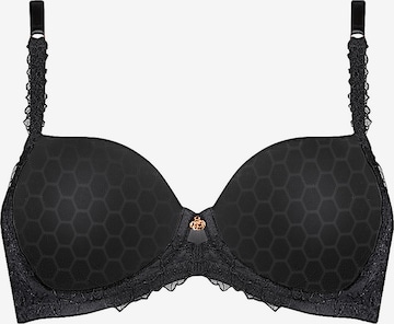 TRIUMPH Bügel-BH ' Azalea Florale ' in Schwarz: Vorderseite