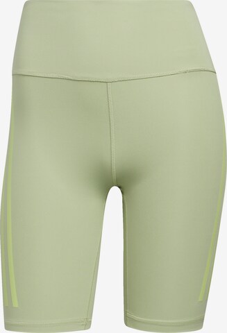 ADIDAS SPORTSWEAR Workout Pants 'Optime Trainicons' in Green: front