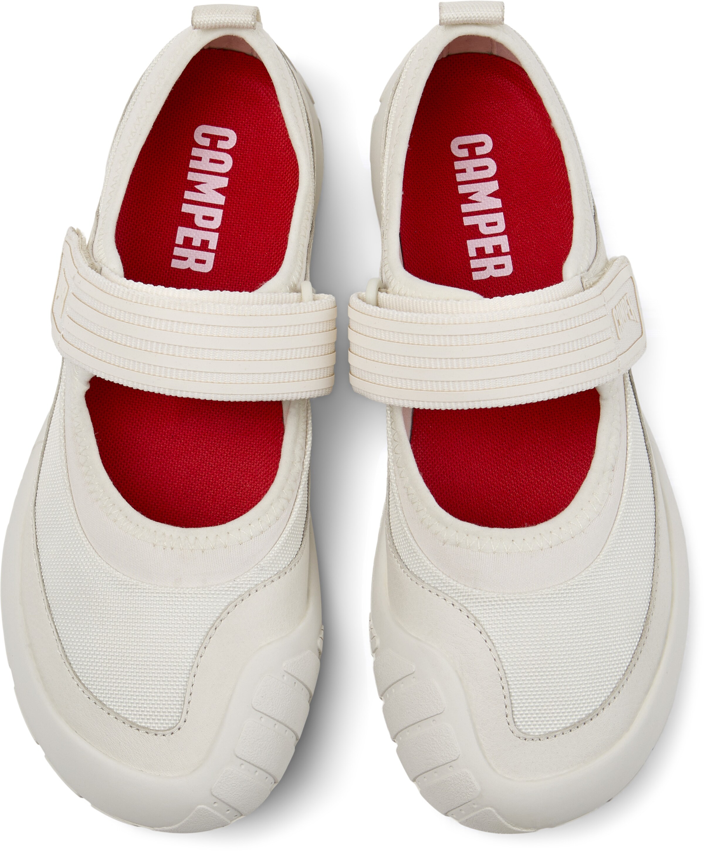 CAMPER Ballerina 'Peu Path' in Weiß