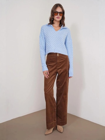 Pullover di MixRay in blu