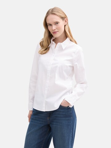 TOM TAILOR Bluse in Weiß: Vorderseite