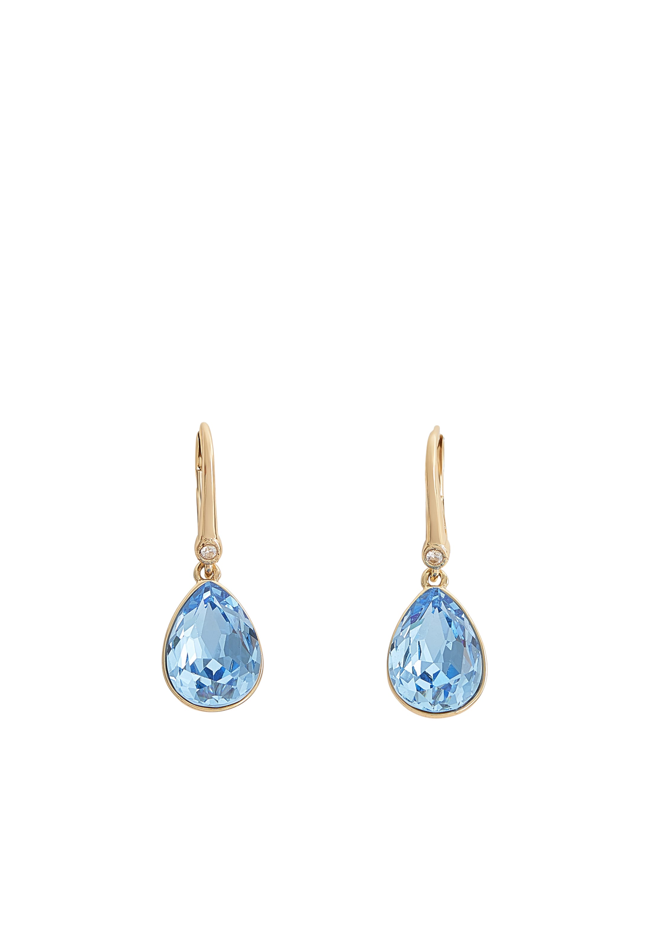 Boucles d'oreilles DKNY en or : devant