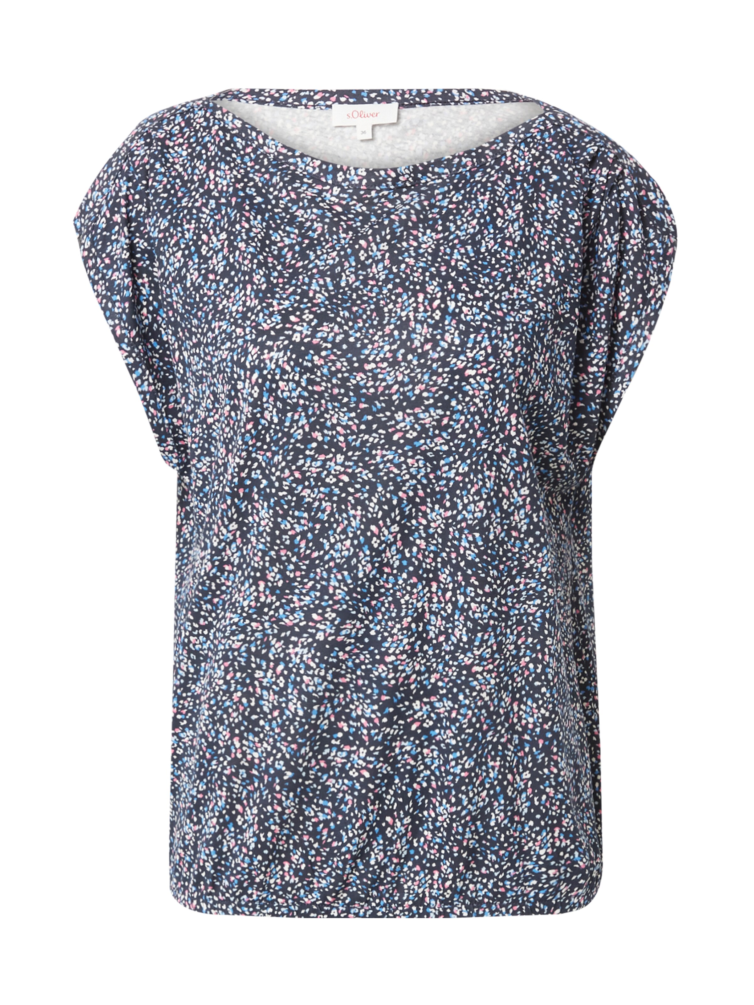 T-shirt s.Oliver en bleu : devant