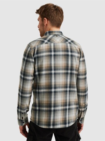 PME Legend Regular fit Button Up Shirt 'Shirt with check pattern' in Blue