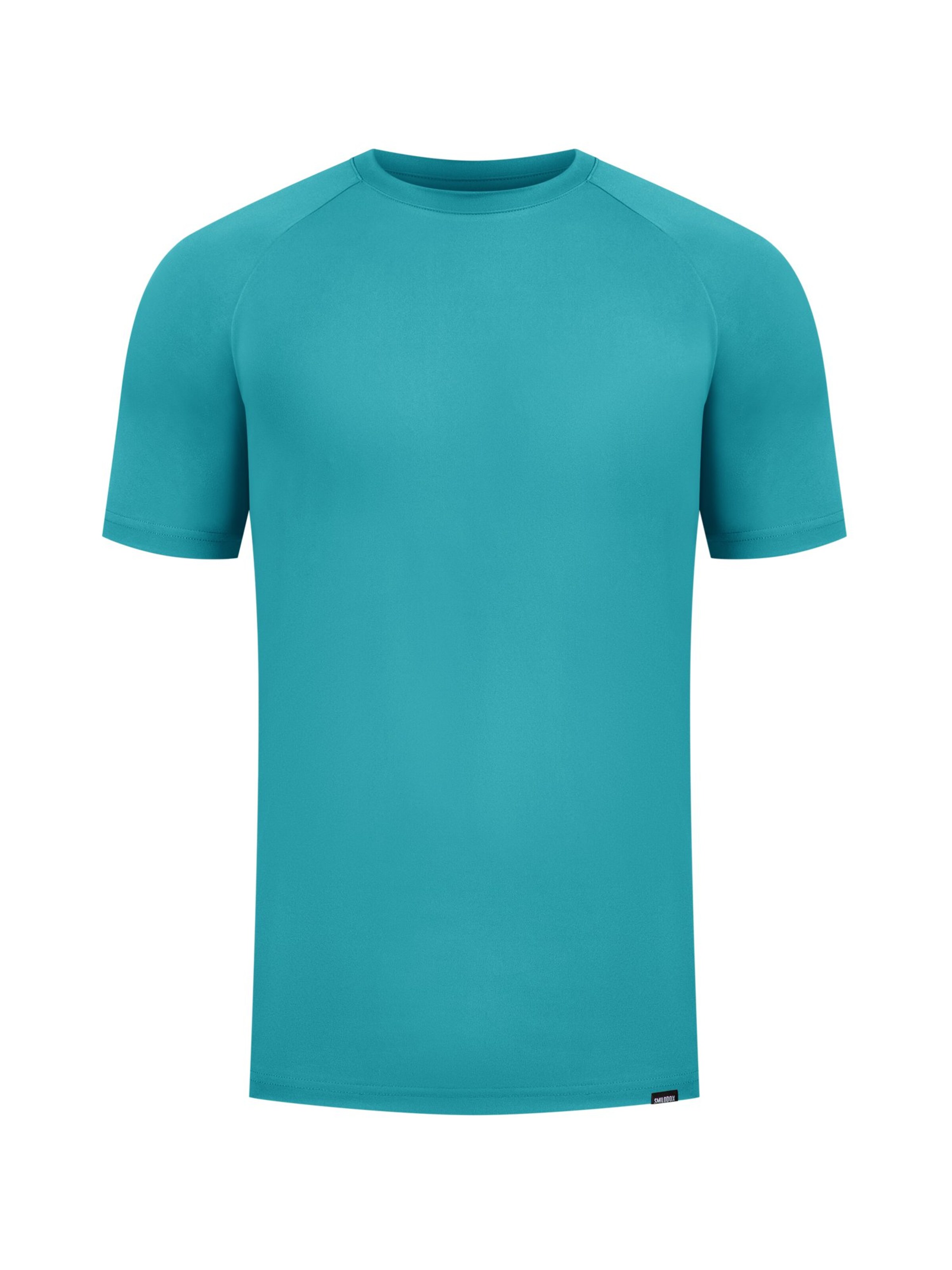 Smilodox T-Shirt Delian Casual Fit in Blau: Vorderseite