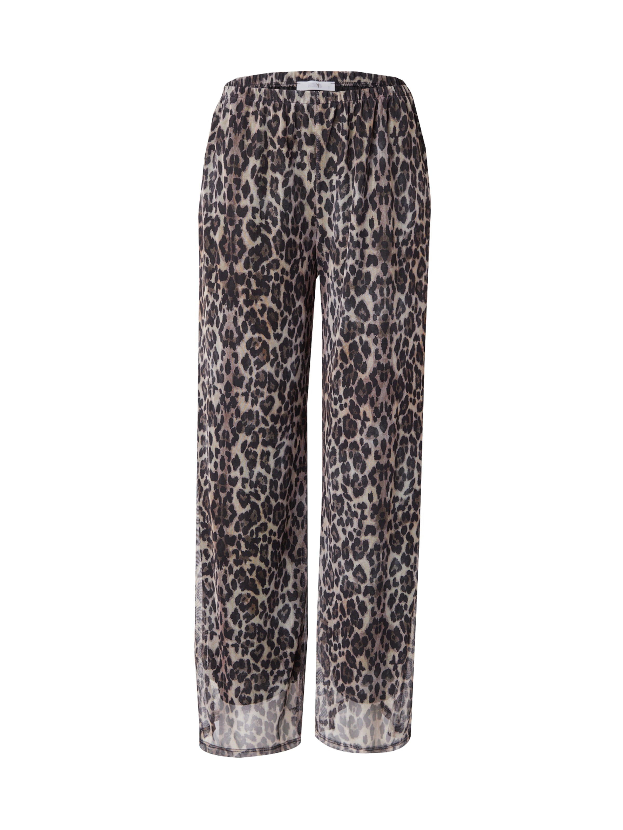 Loosefit Pantalon 'Br44itney' Hailys en marron : devant