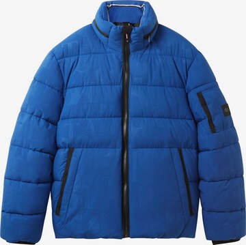 TOM TAILOR Демисезонная куртка в Синий: спереди