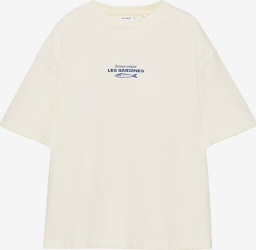 Pull&Bear T-Shirt in Gelb: Vorderseite