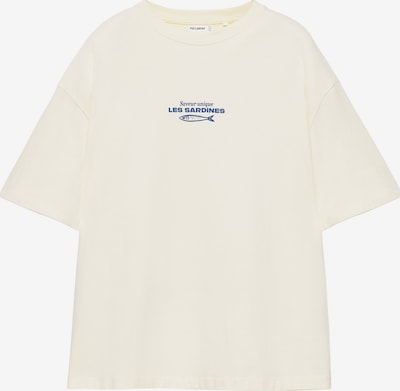 Pull&Bear Paita koossa XS värissä tummansininen / vaaleankeltainen, Tuotenäkymä