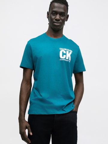 Calvin Klein Μπλουζάκι σε μπλε