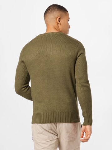 Brandit Pullover 'Armee' in Grün