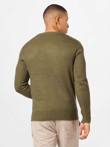 Brandit Sweater 'Armee' in Green