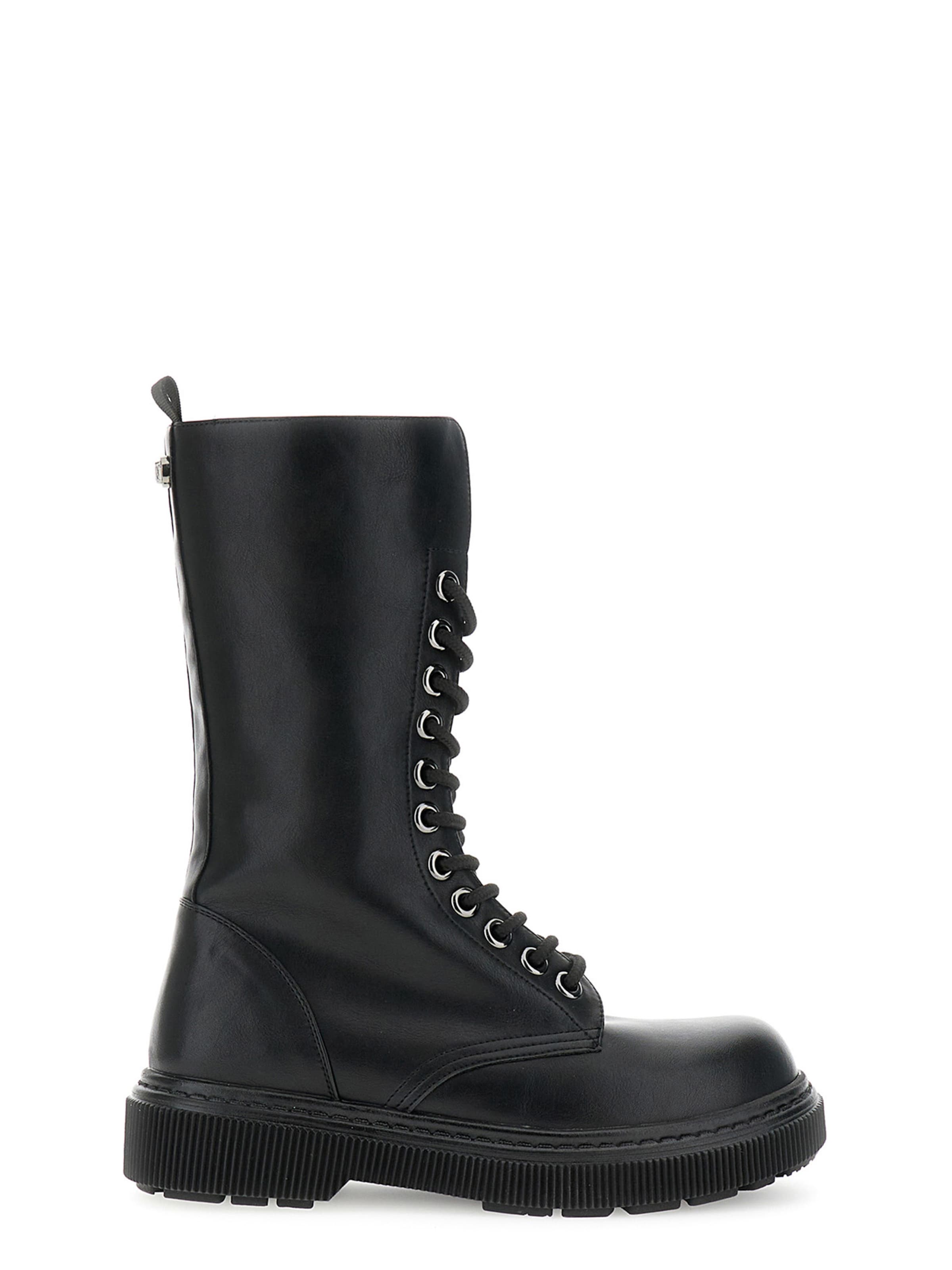 Stivale stringato di CAFè NOIR in nero