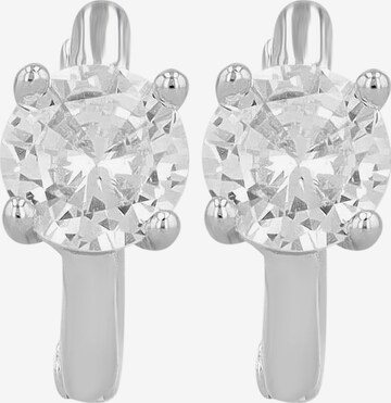 Akzent Earrings '"Victoria" aus 925 Sterlingsilber, rhodiniert, langlebig' in Silver: front
