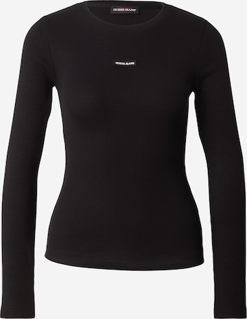 Maglietta di GUESS JEANS in nero: frontale