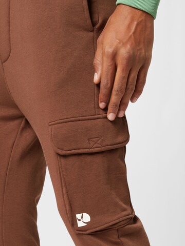 TOM TAILOR DENIM Tapered Cargo trousers in Brown