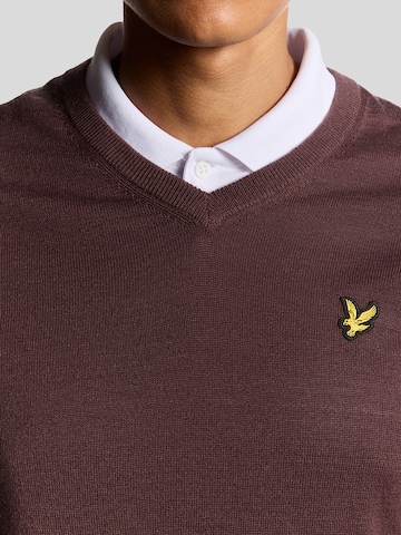 Lyle & Scott Trui 'Golf' in Rood